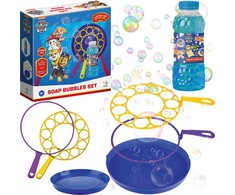 Dodo Mega Rinkinys muilo burbulai - Paw/Paw Patrol didelių lazdelių dėklas skystis 450 ml
