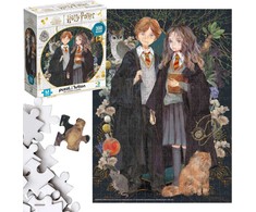 Dodo Dėlionė „Haris Poteris - Hermiona ir Ronas“ 300 detalių dėlionė „Wizards“