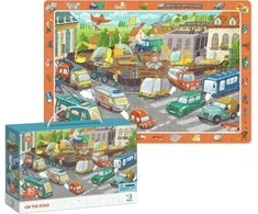 Dėlionė Dodo Puzzle obserwacyjne 80 Na drodze