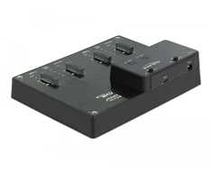 Doko stotelė Delock DeLOCK Doko stotelė M.2 dla 4 x M.2 NVMe PCIe SSD su funkcija klonowania