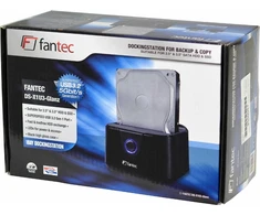 FANTEC DS-X1U3-Glanz USB 3.2 Gen 1 prijungimo stotelė