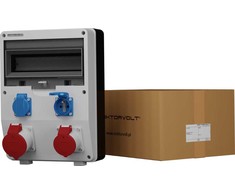 Doktorvolt Eco* pastato paskirstymo skydas 32A 16A 2x230V Bals lizdai (2596)