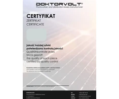 Doktorvolt PV fotovoltinė saulės baterija 2 stygų DC 1000V T2 PG Phoenix Kontaktas Doktorvolt 4432