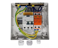 Doktorvolt Doktorvolt PV fotovoltinė saulės skirstomoji spinta AC SIEMENS 1F C20A 25A 300mA T1 T2 0720 DV-0720-FOT