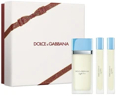 Dolce&amp;Gabbana Dolce &amp; Gabbana - XMAS Light Mėlyna EDT 50 ml + EDT 10 ml + EDT 10 ml - Dovanų rinkinys