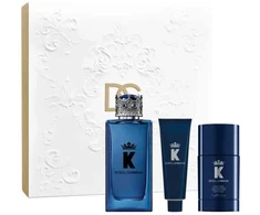 Dolce&amp;Gabbana K by Dolce &amp; Gabbana rinkinys: kvapusis vanduo purškiklis 100 ml + dezodorantas lazdelė 75 g + dušo gelis 50 ml