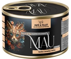 Dolina Noteci MAU Pate and Fillet Sterilised antiena with cranberries and lemon balm – šlapias kačių maistas – 185g