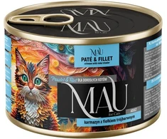 Dolina Noteci MAU Pate and Fillet Crimson with pansy – šlapias kačių maistas – 185g