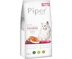 Kačių Maistas - DOLINA NOTECI Piper Lašiša 35% Baltymų Sausas Maistas 3kg