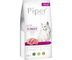 Kačių Maistas - DOLINA NOTECI Piper Animals kalakutiena Dry 3kg Be Grūdų