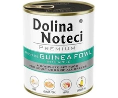 Šunų Maistas - DOLINA NOTECI Premium Vištiena ir Obuolys Drėgnas Maistas 800g