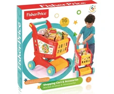 Pirkinių krepšelis su 16 priedų, Dolu Fisher Price 48 cm, 1806