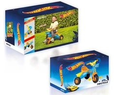 Triratis su garso signalu ir dviem krepšeliais Dolu Hot Wheels, 2306