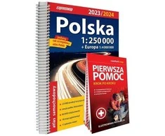 Dom Wydawniczy Pwn Lenkijos kelių atlasas 1:250 000