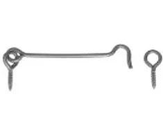 Kabliukas Domax ZHK, pilka, 120 mm