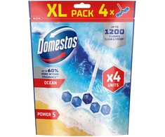 TOILET CLEANER DOMESTOS OCEAN 4X55G