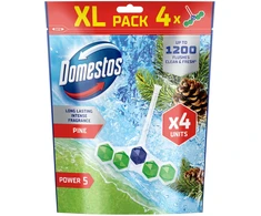 TOILET CLEANER DOMESTOS PINE 4X55G