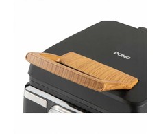 Vaflinė DOMO DO9281W vaflių keptuvė, 1520 W, 2 dideli vafliai, temperatūros reguliavimas, juoda