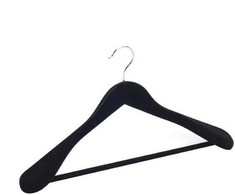 Domoletti VELVET COAT HANGER LSV031 Juodas