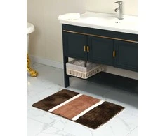 Domoletti BATH MATS SET MA3866A BROWN