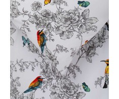 Patalynės komplektas Domoletti lovos užvalkalų komplektas Bird Wilde satinas 160x200cm