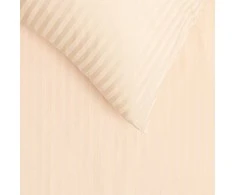 Patalynės komplektas Domoletti BED COV SET Striped rusvai gelsvas SATEEN 200x220