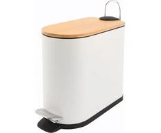 Šiukšliadėžė Domoletti BIN D SHAPE 5L WITH PEDAL T-T2105MB