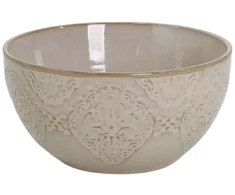 Domoletti BOWL 14,5 cm smėlio spalvos smėlio spalvos arabiškas