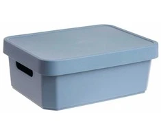 Domoletti CAVE BOX17L NORDIC Mėlynas LID 36X27X21CM