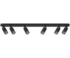 Lubinis šviestuvas Domoletti CEILING LIGHT ALVEO 6XGU10 ML0297 Juodas