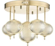 Lubinis šviestuvas Domoletti CEILING LUMINAIRE LED B2360-6 GOLD