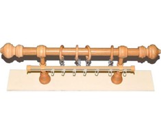 Domoletti CORNICE METAL RAIL LIGHT OAK 2.0 D28 (1)