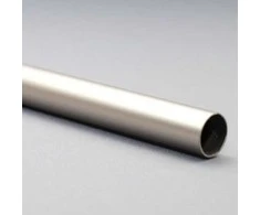 Domoletti Karnizo vamzdis MODERN, metalinis, šv. matinio sidabro sp., 1,6 m, Ø 16 mm