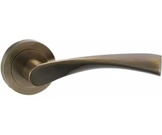 Domoletti DOOR HANDLE A01-217 INDOOR ANTIQUE BRASS