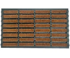 Domoletti DOOR MAT RUBBER WIRE BRUSH 45X75 20MM