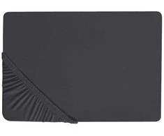 Domoletti FITTED SHEET COTTON 140X200+25 Pilkas