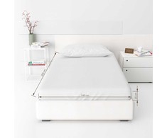 Domoletti Domoletti Fitted Sheet Sateen 140X200x25 cm Baltas