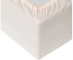 Domoletti FITTED SHEET SATEEN 180X200+25 BEIGE