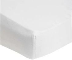 Domoletti FITTED SHEET SATEEN 180X200+25 Baltas
