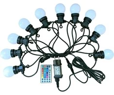 Domoletti GARLAND 10LED 8M 4.9W 2700K RGB IP44