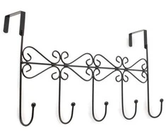 Domoletti HANGER 5 HOOKS D5 2-C1039.18 Juodas