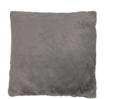 Dekoratyvinė pagalvėlė Domoletti KSKHLG-029, tamsiai pilka, 450 mm x 450 mm