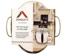 DOMOLETTI OBUOLIŲ FORMOS PUODAS 18X11 CWKS00318