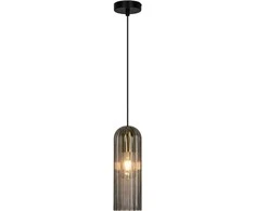 Pakabinamas šviestuvas Domoletti PENDANT LIGHT CATALO E27 Juodas/SMOKY