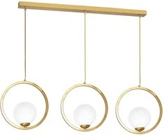 Lubinis šviestuvas Lampa wisząca Domoletti PENDANT LIGHT KONYA 3XE14 MLP5574 GOLD