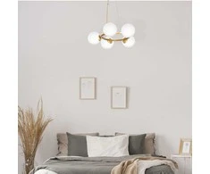 Lubinis šviestuvas Domoletti PENDANT LIGHT KONYA 5XE14 MLP5577 GOLD