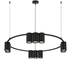 Lubinis šviestuvas Domoletti PENDANT LIGHT PORI 10XGU10 ML0373 Juodas