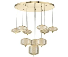 Lubinis šviestuvas Lampa wisząca Domoletti PENDANT LUMINAIRE LED A2360-10 GOLD