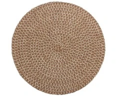 Domoletti Padėkliukas DOLORITA, D38CM, šviesiai rudas