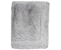 Domoletti PLAID BLANK TRUMPA PLAUKŲ SUKNELĖ COL28 PILKA 130X180
